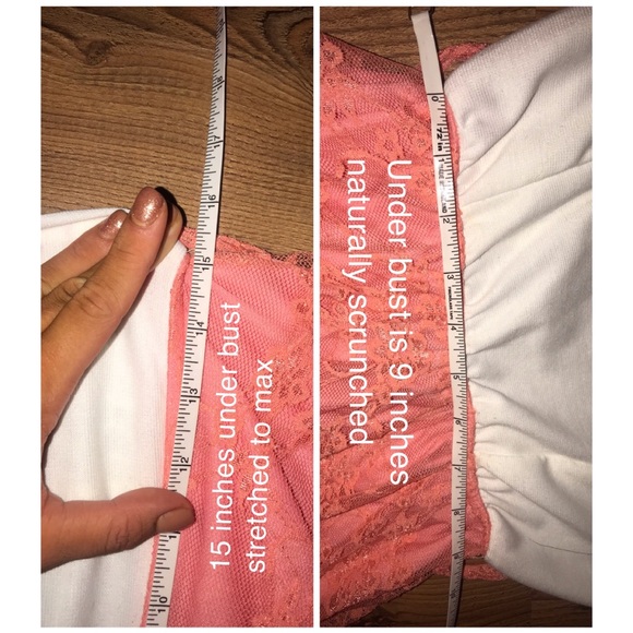 CORAL HIGH LOW SUNDRESS WITH LACE - Picture 2 of 6